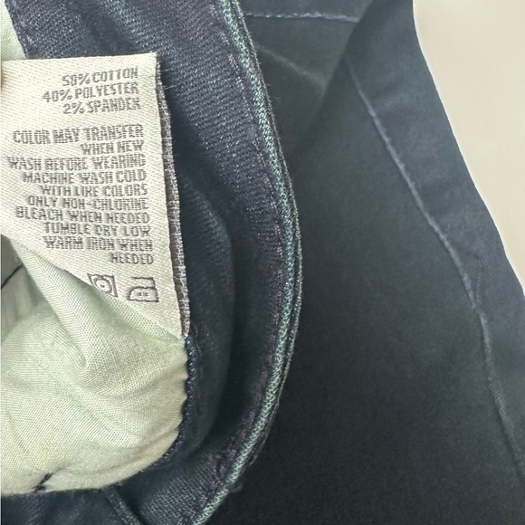 American Rag Cie Dark Blue Green Low Rise Skinny Soft Stretch Jeans Juniors 7R - Picture 10 of 10